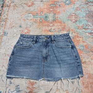 PacSun Denim Mini Skirt